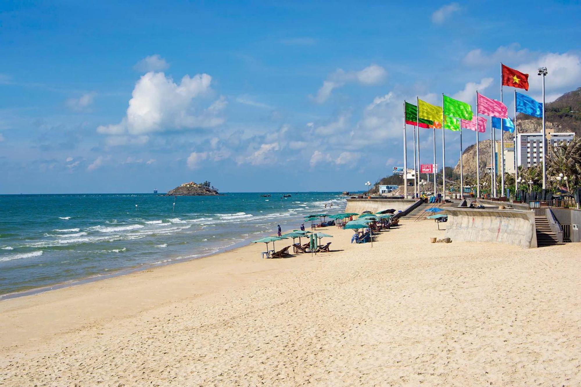 Khach San Ha Dan - Bai Sau Vung Tau Hotel Bagian luar foto